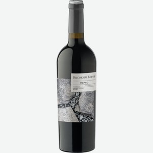Вино Высокий Берег Мерло красное сухое, 0.75л
