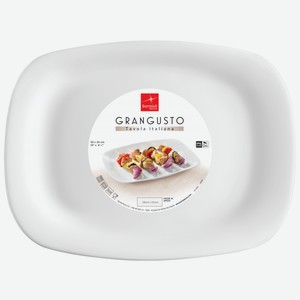 Блюдо для барбекю Bormioli rocco Grangusto, 33 х 24см