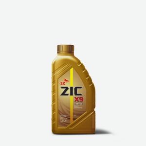 Масло моторное синтетическое Zic X9 5W-40, 1л