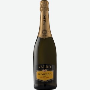 Вино игристое Valdo Prosecco белое брют, 0.75л