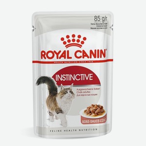 Корм влажный Royal Canin Instinctive соус для кошек от 1 года, 85г