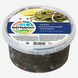 Салат Меридиан Сахалинский с морской капустой, 450г