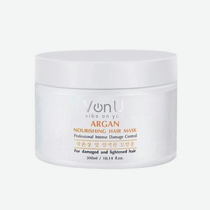 VONU Маска для волос питательная с аргановым маслом ARGAN Nourishing Hair Mask