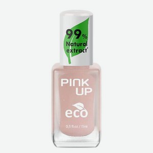 PINK UP Лак для ногтей ECO с натуральными ингредиентами