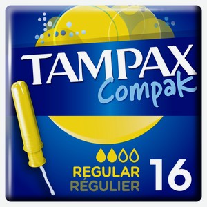 Тампоны Tampax Compak Regular, 16шт