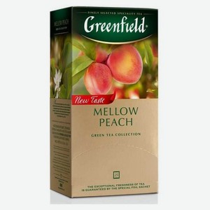 Чай зелёный Гринфилд Мэллоу Пич 25 пак.