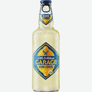 Напиток пивной Гараж Хард Лимон 4,6% 0,44л ст/бут.