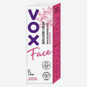 VOX Крем для депиляции лица для гиперчувствительной кожи
