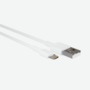 Дата-кабель USB 2.0A More choice K14i, 2м,для Lightning 8-pin, белый