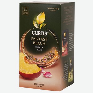 Чай зеленый Curtis Fantasy Peach 25пак