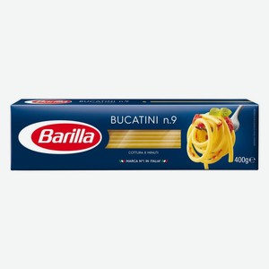 Макароны Barilla Bucatini №9 спагетти, 400 г