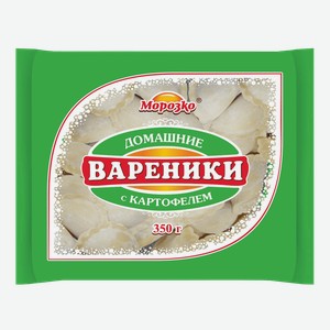 Вареники Морозко Домашние с картофелем, 350 г