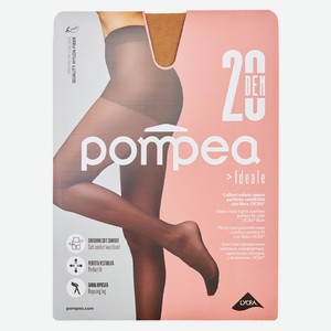Колготки женские Pompea CL 20 IDEALE - ambrato, Без дизайна, 3