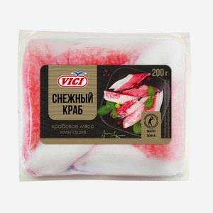Крабовое мясо Снежный краб Vici 200г