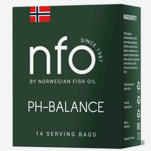 Norwegian Fish Oil PH balance 14*10 грамм