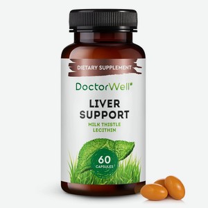 Комплекс DoctorWell для печени Liver Support, 60 капсул