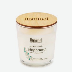 DOMINAL Ароматическая свеча  Пряный апельсин 