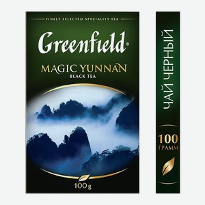 Чай черный Greenfield Magic Yunnan листовой 100г