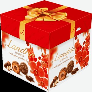 Конфеты с вафельным корпусом и начинкой с шоколадно-ореховым вкусом  Landrin  0.12 г