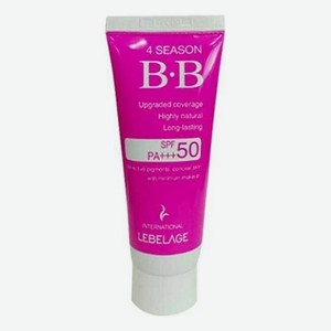 BB крем солнцезащитный 4 Season BB Cream SPF50 PA+++: Крем 30мл