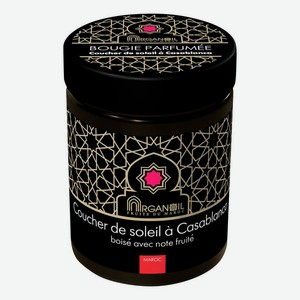 Ароматическая свеча На закате в Касабланке Bougie Parfumee Сoucher De Soleil A Casablanca (древесно-фруктовый): Свеча 160мл