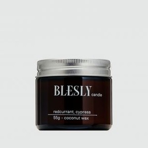 Свеча ароматическая BLESLY Redcurrant & Cypress 55 гр