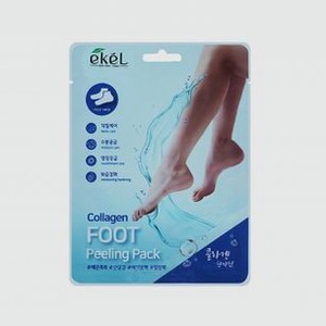 Пилинг-носочки EKEL Collagen Foot Peeling Pack 40 гр