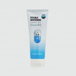 Увлажняющая пенка для глубокого очищения кожи ph 5.5 PRETTYSKIN Double Whitening Cleansing Foam 150 мл