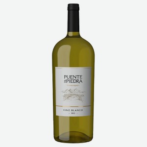 Вино Puente de Piedra Blanco Seco белое сухое Аргентина, 1,5 л