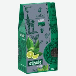 Чай черный TeaTale Коллекция Ethnic цейлонский с бергамотом, 100 г