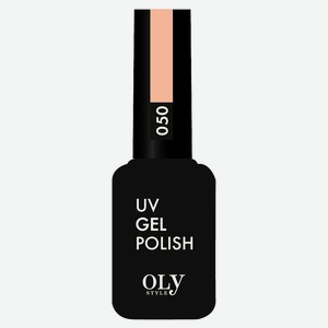 Гель-лак для ногтей UV Olystyle OLS-GL светло-персиковый тон 050, 10 мл