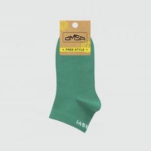 Носки OMSA С Надписью, Зеленый 45-47 размер