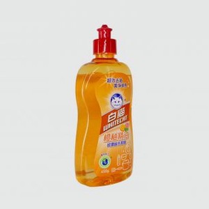Средство для мытья посуды BAIMAO Whitecat Orange Pomelo Essential Oil Super Concentrated Dishwashing Detergent 450 мл