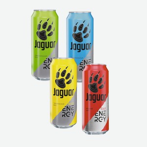 Напиток Энергетический Jaguar В Ассортименте 0,5л Ж/б