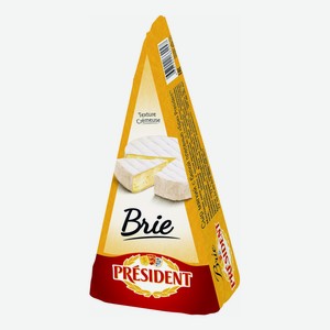 Сыр мягкий President Бри Texture Cremeuse с белой плесенью 60% БЗМЖ 200 г