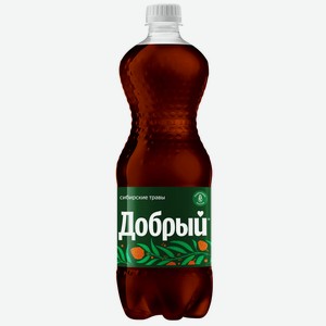 Напиток Добрый Лимонады России Сибирские травы газ.1,0л ПЭТ