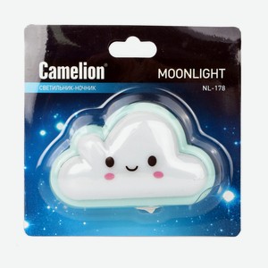 Ночник с выкл Camelion NL-178 Облако LED 220V