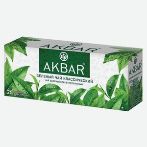 Чай зеленый Akbar 25пак