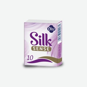 Бумажные платочки Ola Silk Sense Compact 10шт/уп