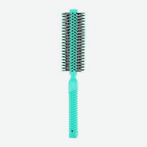 LADY PINK Щетка для волос BASIC массажная вентилируемая круглая зеленая