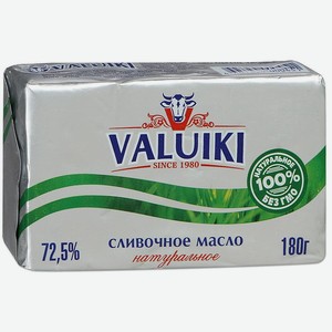 Сливочное масло Valuiki крестьянское 72.5 %, 180 г