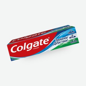 Зубная паста Colgate Тройное действие натуральная мята, 100 мл