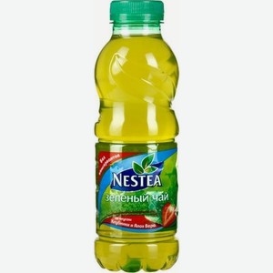 Чай холодный зеленый Nestea со вкусом Клубники и Алоэ вера, 0,5 л