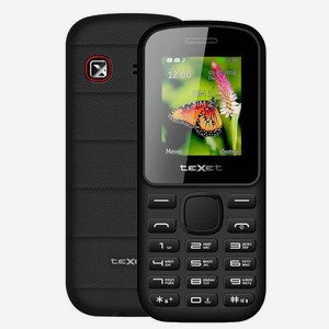 Мобильный телефон teXet TM-130 Black-Red