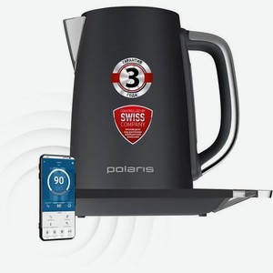 Чайник электрический Polaris PWK 1755CAD WIFI IQ Home, 2150Вт, серый