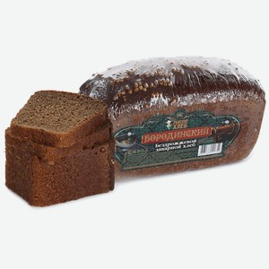 Хлеб Рижский хлеб Бородинский бездрожжевой в нарезке, с кориандром, 300 г