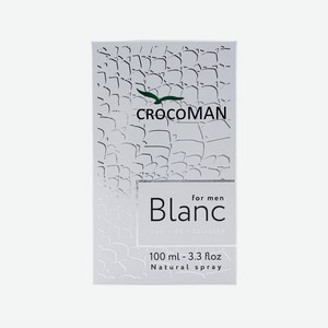 Туалетная вода мужская CrocoMan Blanc 100мл
