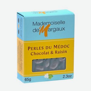 Изюм золотистый Mademoiselle de Margaux дю Медок в черном шоколаде, 65 г