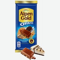 Шоколад   Alpen Gold   Oreo классический Чизкейк, 95 г
