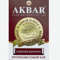 Чай   Akbar   Limited Edition черный крупнолистовой, 200 г